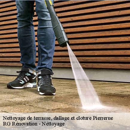 Nettoyage de terrasse, dallage et cloture-4