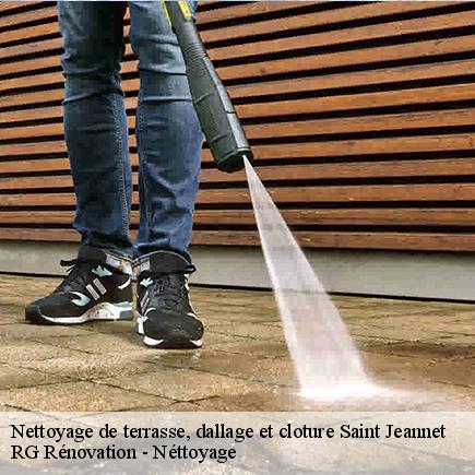 Nettoyage de terrasse, dallage et cloture-4